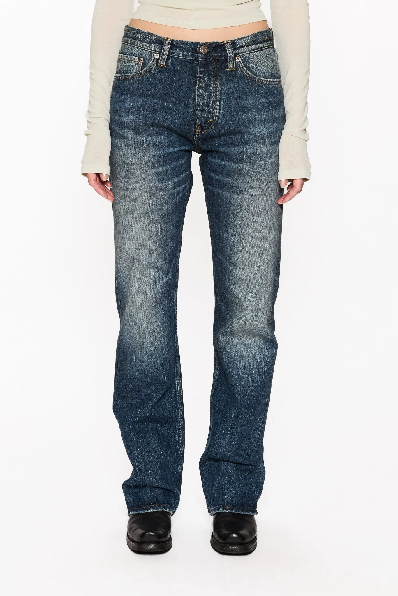 Relaxed Bootcut Jeans