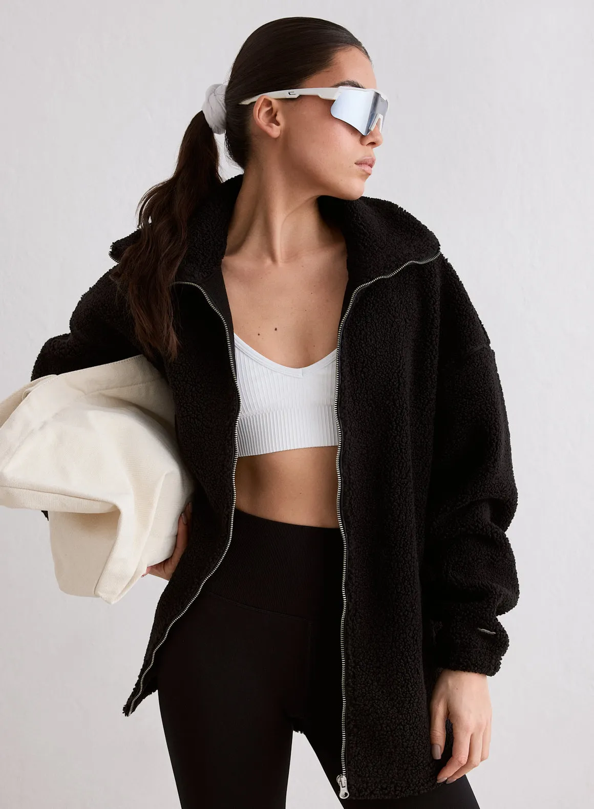 Black Pile Jacket
