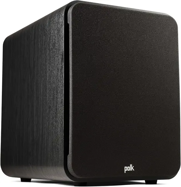 Polk Audio Signature Elite ES12 Powered Subwoofer (Black), 12" Long-Throw Woofer with Mineral-Filled Polymer Cone, 300W Class D Amplifier, Front Firing Home Subwoofer, Time-Smart Phase Control