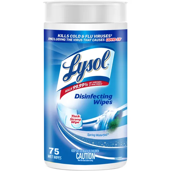 Disinfecting Wipes - Spring Waterfall