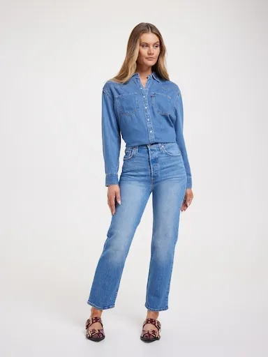 Levi's Ribcage Straight Ankle Jean In Dance Around