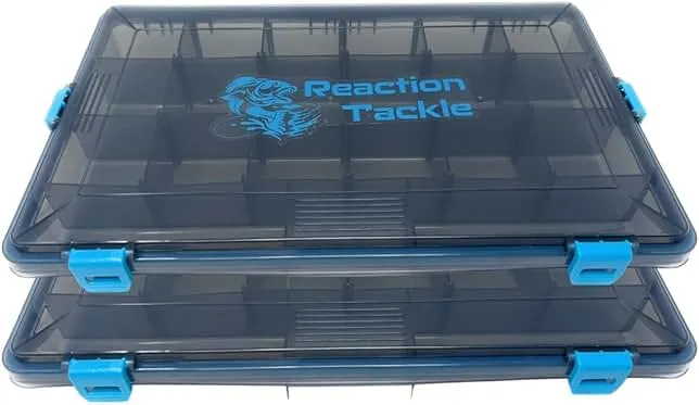 Reaction Tackle Ultimate Tackle Box Trays: Boxes to Organize and Store in Your Fishing Tackle Bag! For Anglers on The Go - 3600 Tackle Tray and 3…