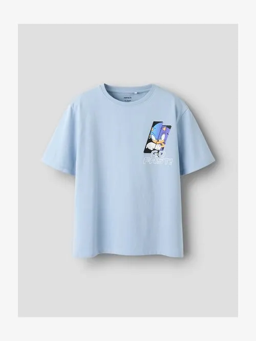 Sonic - T-shirts med print - blue fog