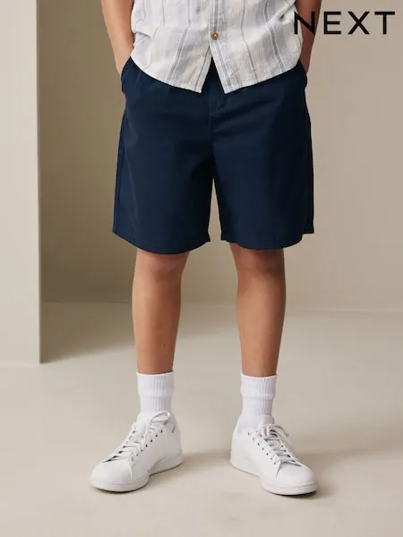 Navy Loose Fit Shorts (3-16yrs)