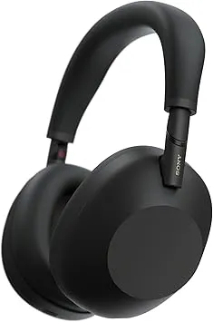 Sony WH-1000XM6 The Best Noise Canceling Wireless Headphones, HD NC Processor QN3, 12 Microphones, Adaptive NC Optimizer, Mastered by Engineers, Studio-Quality, 30-Hour Battery, Black