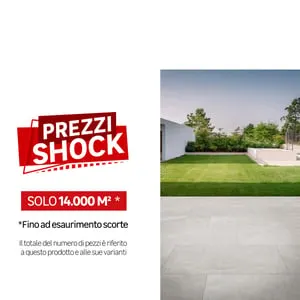 Piastrella da pavimento esterno in gres porcellanato 30.5 x 61.3 cm non rettificato grigio Arcadia R10 traffico intenso (pei 4/5) Sp. 7.4 mm 1.5 mq