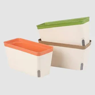 Toque Self Watering Plant Pots 3Pc