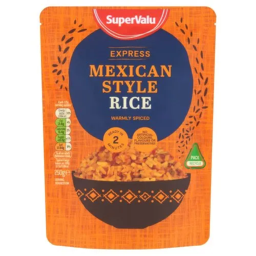 SuperValu Express Mexican Style Rice (250 g) Open Product Description