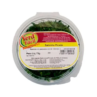 salsinha picada verd fácil 70g