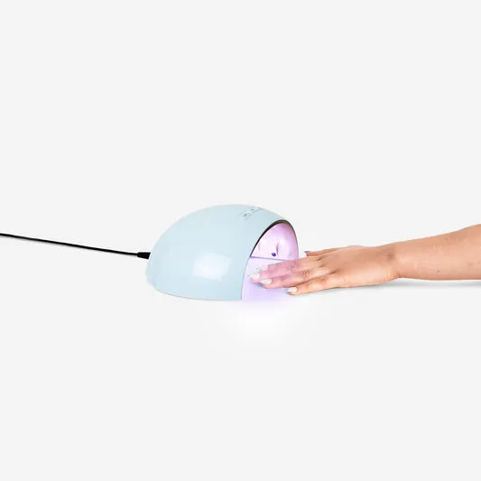 Blue shell nail lamp