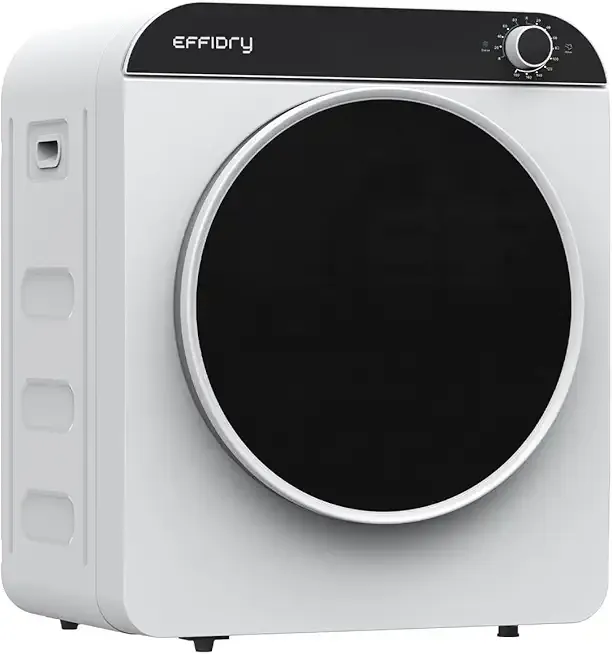 110V Portable Clothes Dryer 830W Compact Laundry Dryers 2 cu.ft Electric Machine with Stainless Steel Tub for Apartment,RVs,Dorms,12LBS drying machine Clothing Dryer secadora portatil de ropa