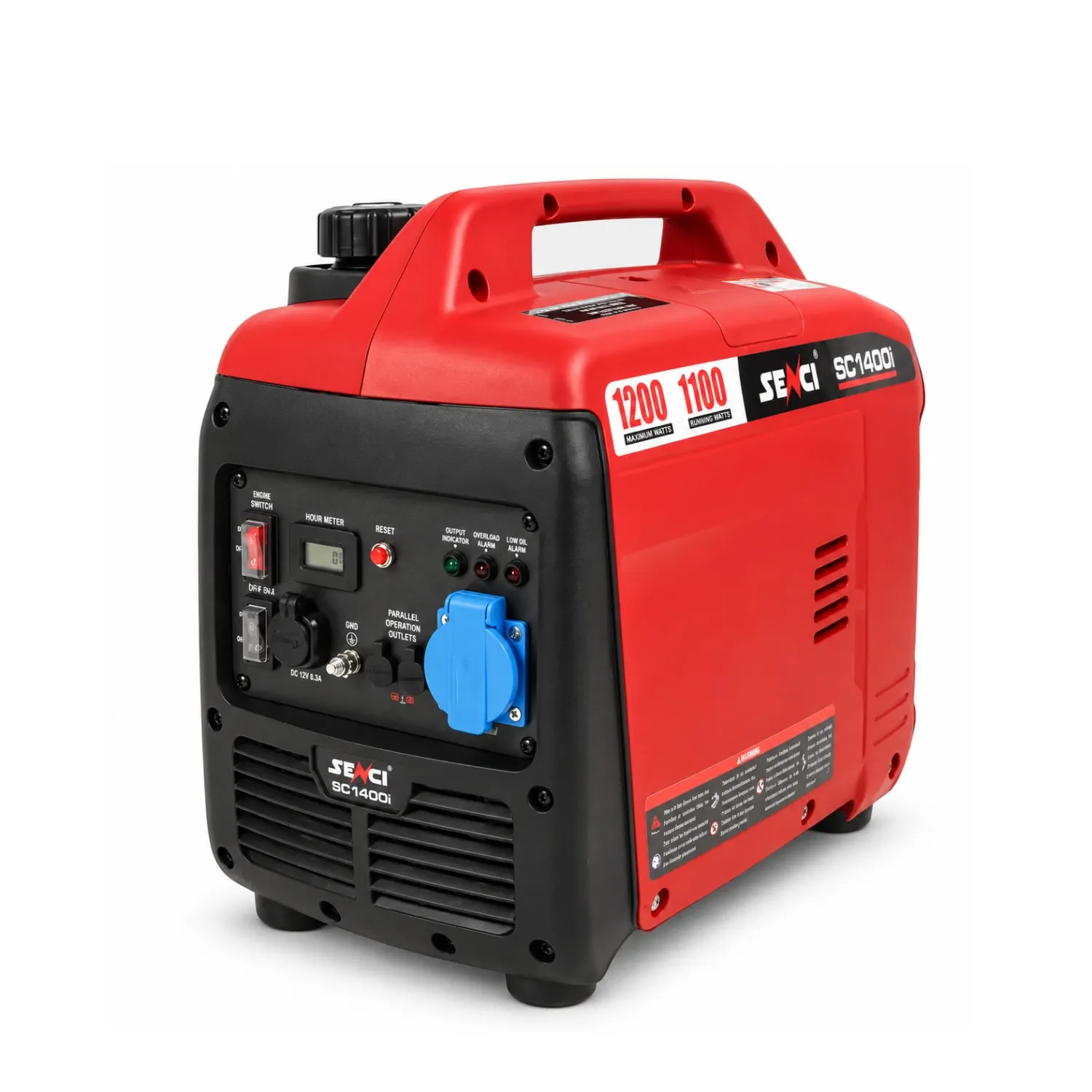 Senci SC1400i 1200W Inverter bensinaggregat