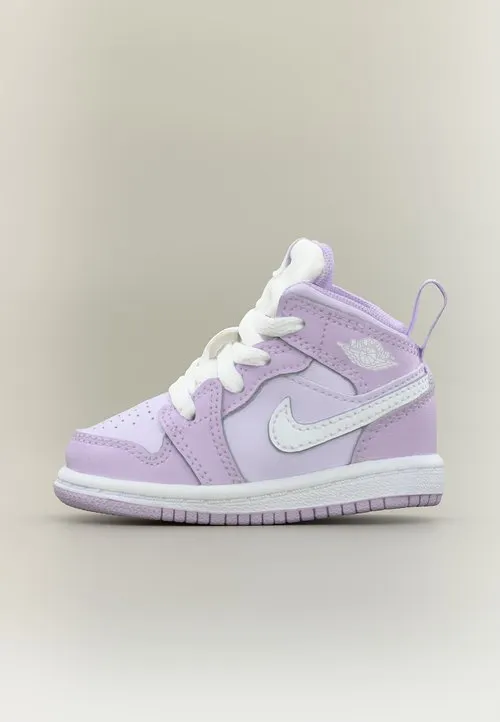 JORDAN 1 MID UNISEX - Babysko - violet mist/white/barely grape