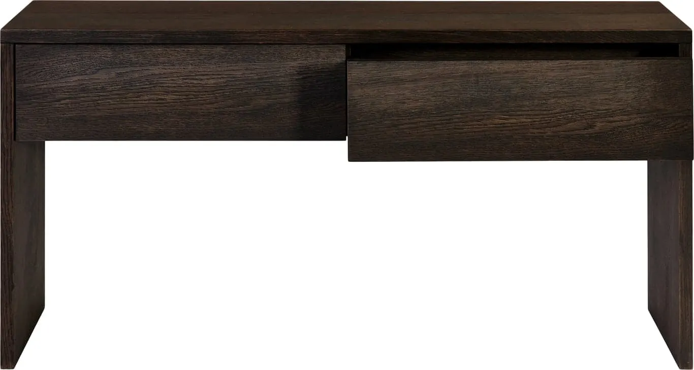 Nobel konsollbord 140 x 30, H 70 cm, med to skuffer, smoked olje