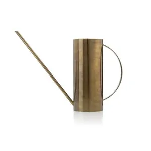 Annaffiatoio in ottone dorato 35,5x12,5x33 cm