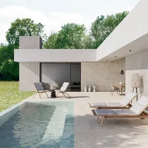 Silver Cross Beige - Travertino 20 mm Exterior - Baldosas 60x120x2 cm 20 mm - ITC 9001 60x120 GRIP R11 20 mm