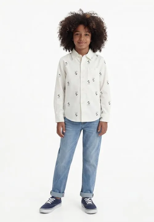 BABYGAP × DISNEY MICKEY MOUSE POPLIN SHIRT - Skjorte - new off white