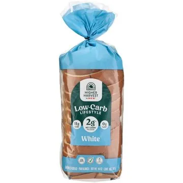 Higher Harvest by H-E-B Low Carb Lifestyle White Sliced Bread, 14 oz