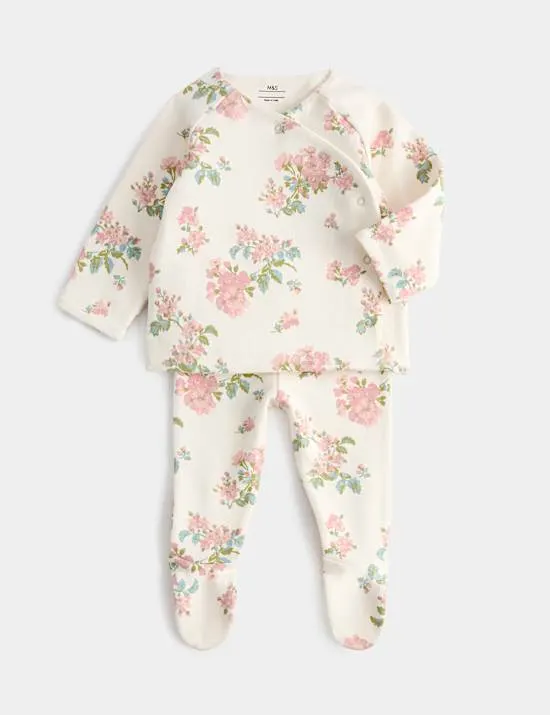 2 Piece Cotton Rich Jersey Outfit (7lbs - 12 Mths)