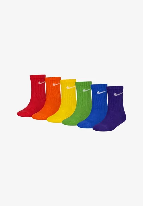 PERFORMANCE BASIC CREW 6 PACK - Sokker - multi blue
