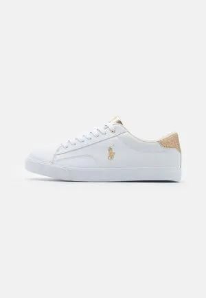 THERON - Joggesko - white/gold metallic/glitter gold