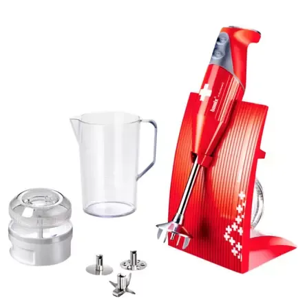 BAMIX SWISSLINE M200 SAUVASEKOITIN PUNAINEN