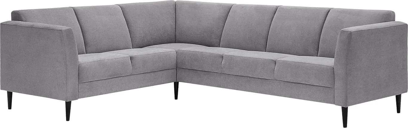 Naxos hjørnesofa 2 seter, med hjørne og 3 seter i stoffet Soro