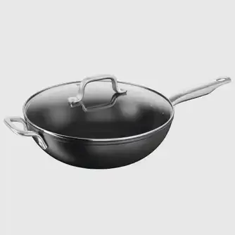 Tefal Specialty Induction Non Stick Wok 32cm + Lid