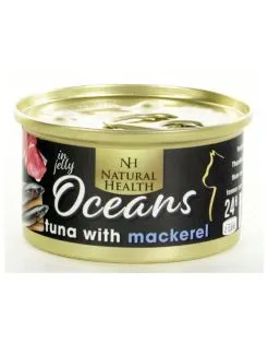 Natural Health Cat Ocean Tuna & Mackerel - Natvoer - 85 g Tonijn&Makreel