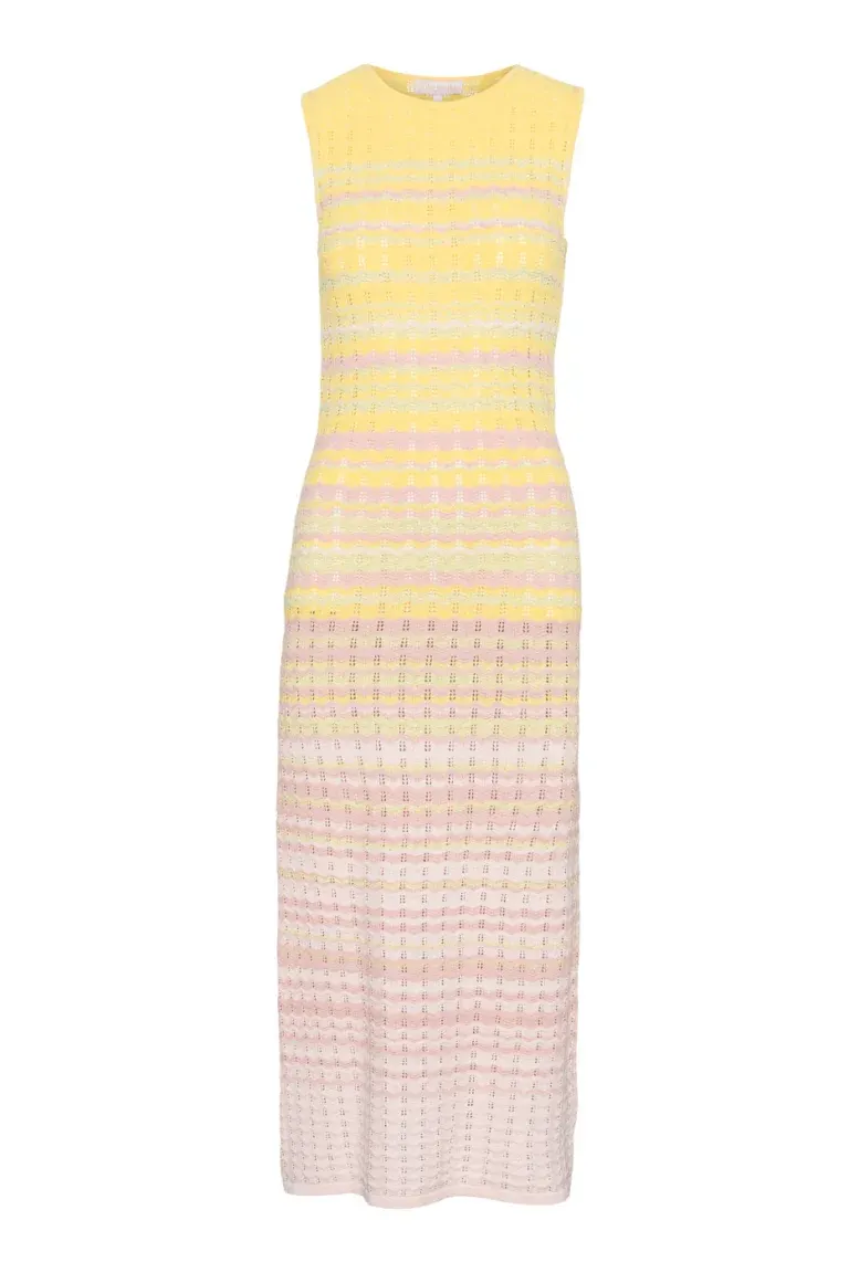 Desiree Midi Dress - Gul