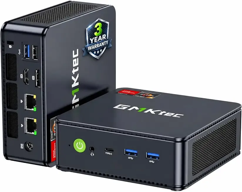 GMKtec M5 Ultra Mini PC AMD Ryzen 7 7730U (Turbo 4.5GHz) Upgradeable RAM