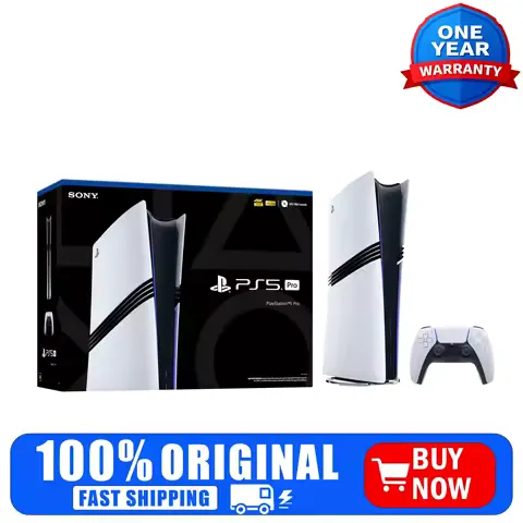 PlayStation 5 Pro Console - 4K Ray Tracing Enhanced Performance Gaming System