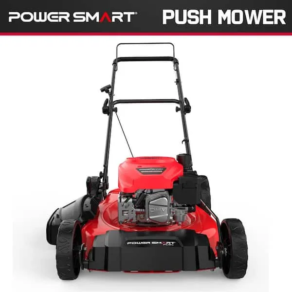 PowerSmart 21 in 2-in-1 side discharge Gas Push Lawn Mower