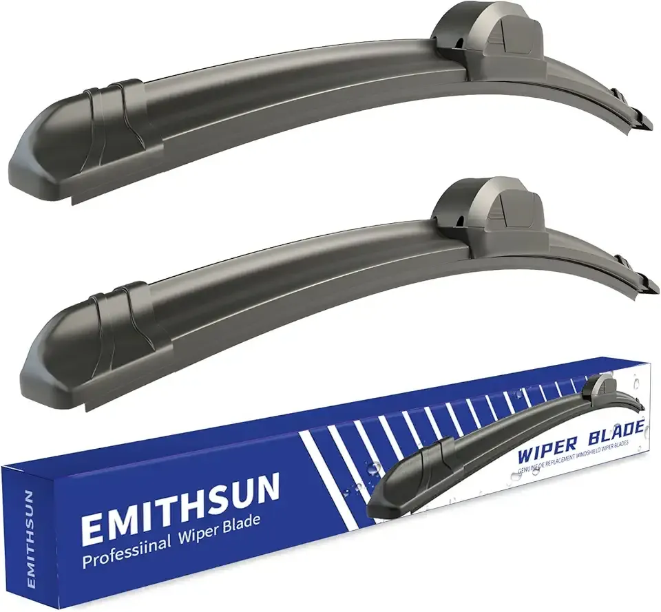 OEM QUALITY 24" + 16" Premium All-Seasons Stable And Quiet Windshield Wiper Blades(Set of 2)