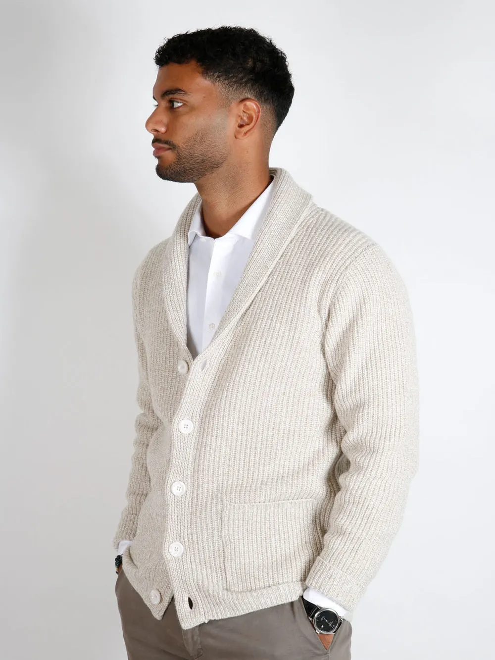CARDIGAN SCIALLATO