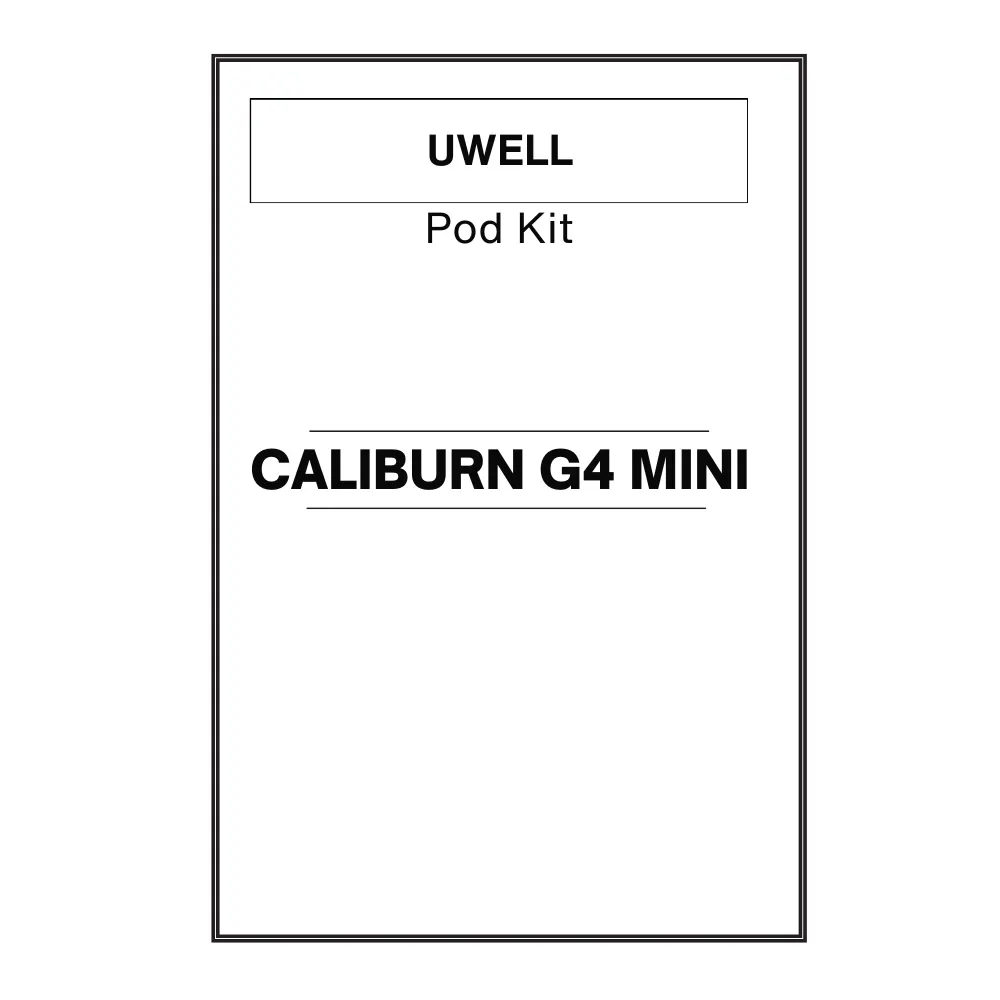 Uwell Caliburn G4 Mini Pod Kit