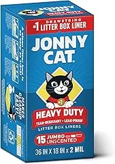 Jonny Cat Litter Box Liners: Heavy Duty -…