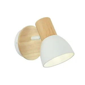 Faretto decorativo senza fonte luminosa VENOSA in ferro beige E14 INSPIRE 1 luci