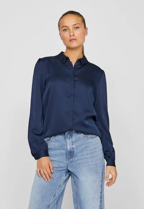 VIELLETTE - Skjortebluse - navy