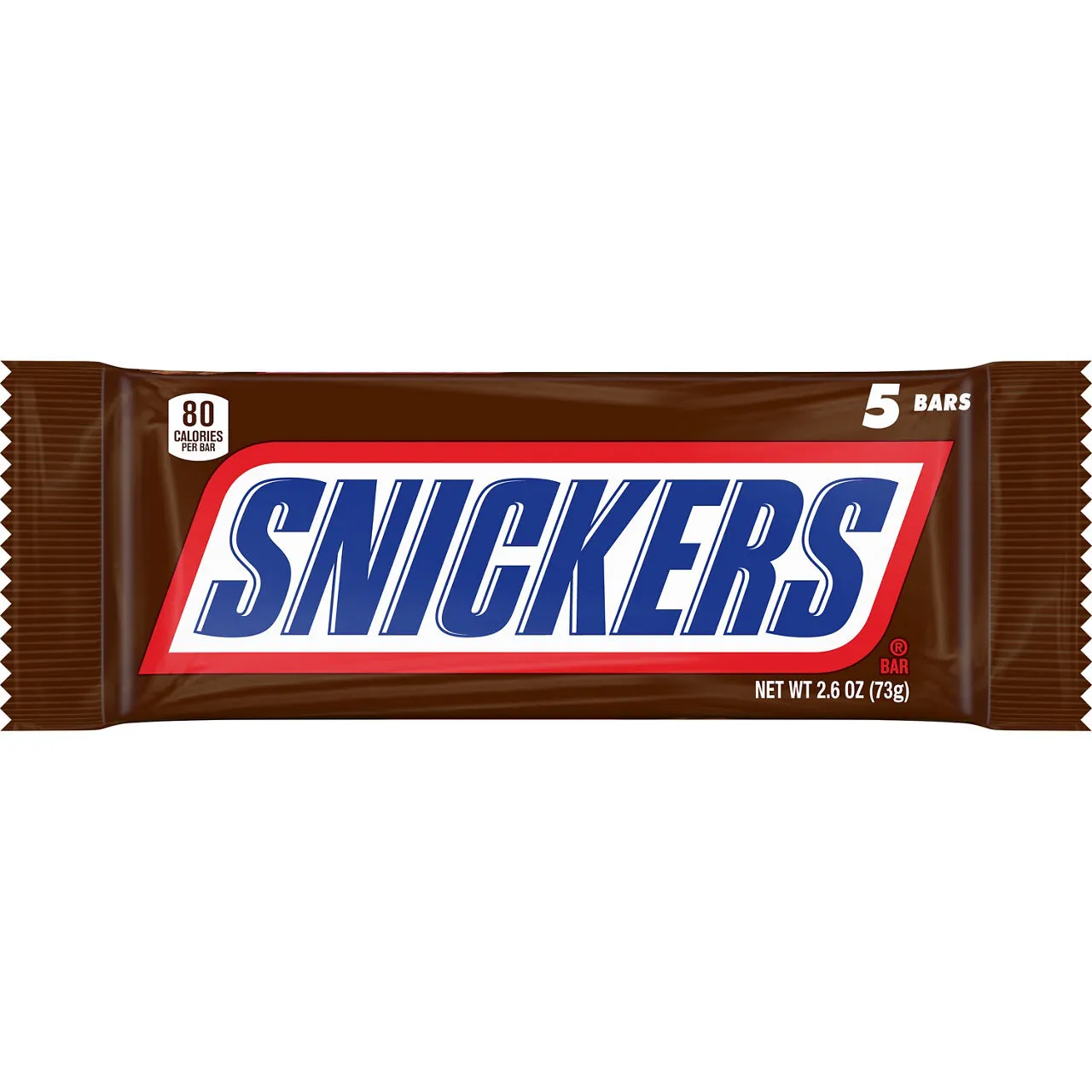 SNICKERS Fun Size Chocolate Candy Bars, 2.6 oz (5 Pack)