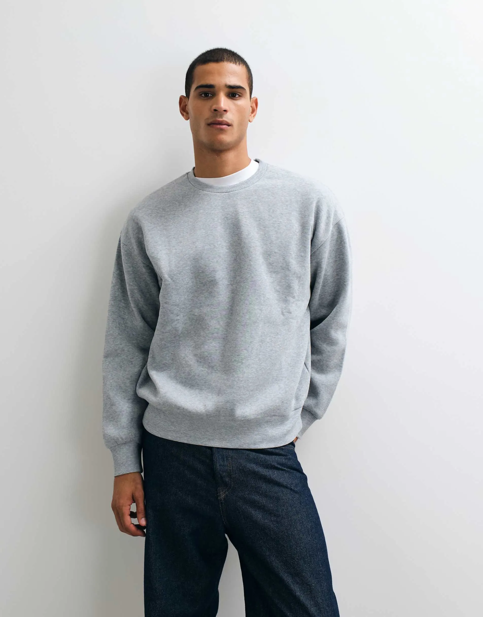 Jack & Jones lounge sweatshirt in grey