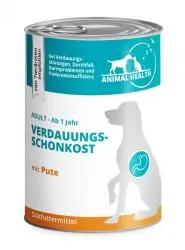 ANIMAL HEALTH Verdauungsschonkost mit Pute für Hunde 6 x 400 g