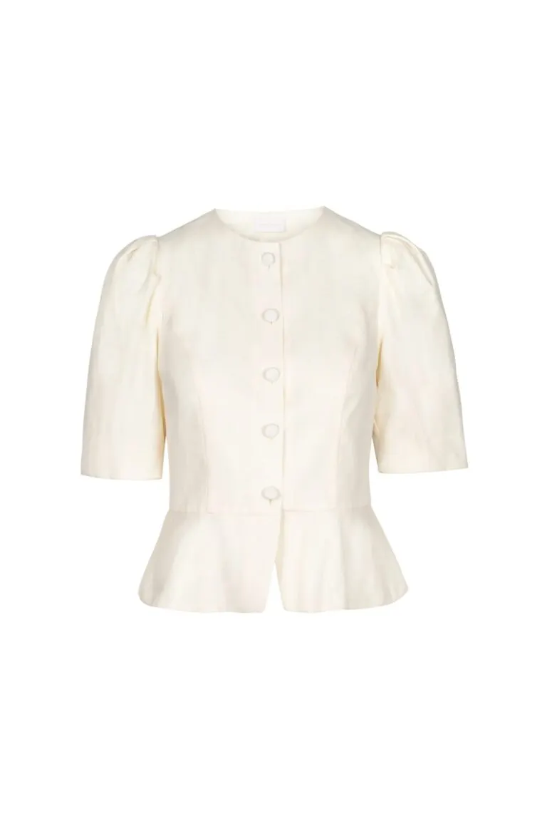 Sabina Blouse - Hvit