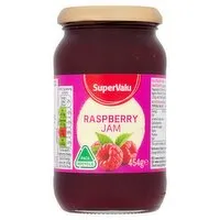 Supervalu Raspberry Jam (454 g) Open Product Description