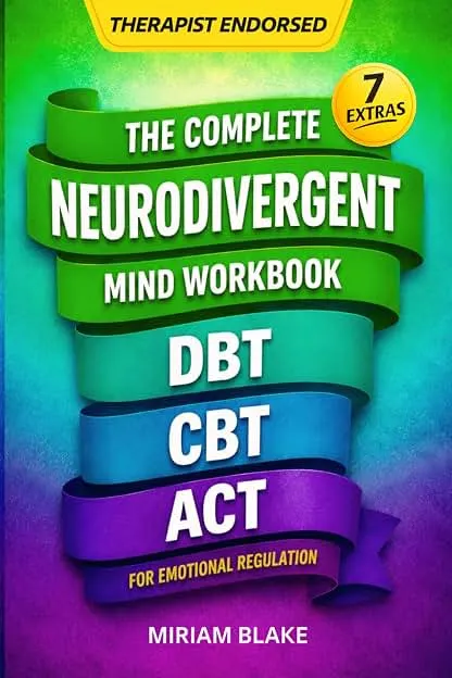 The Complete Neurodivergent Mind Workbook - DBT, CBT,…