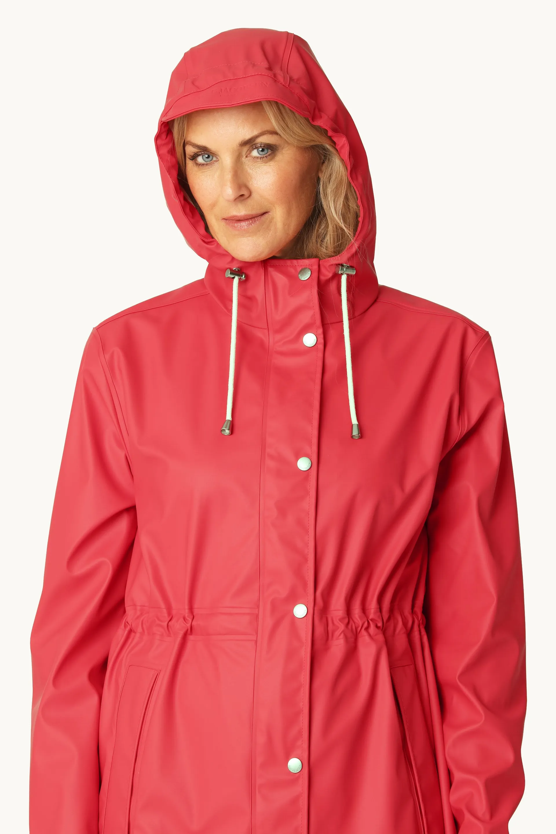 Long Parka Rain Jacket
