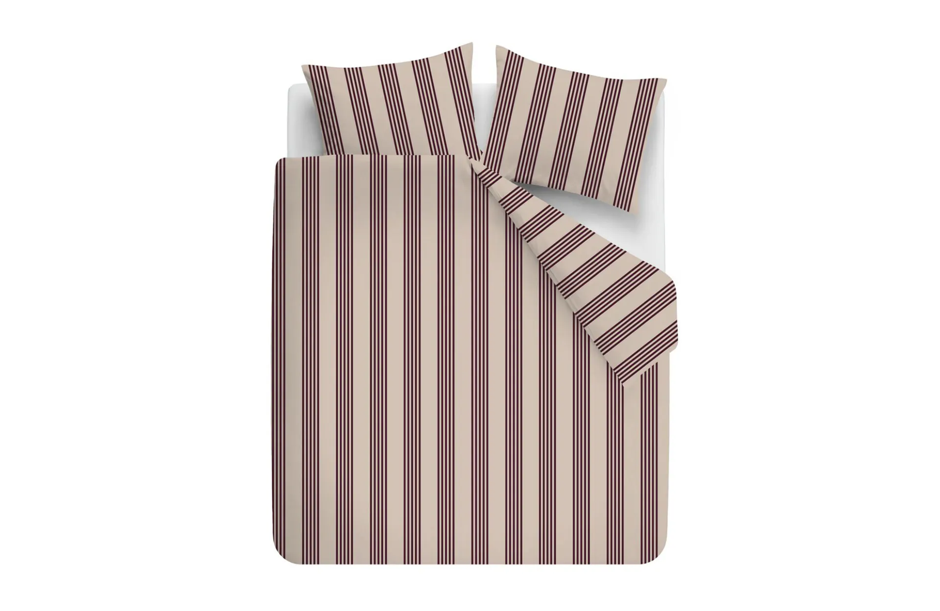 vtwonen Pure Stripe Dekbedovertrek Naturel