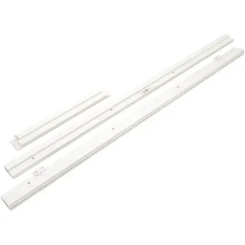 Karmsett 7x21 basic ncs s0500n klassisk hvit, med kvist, uten terskel