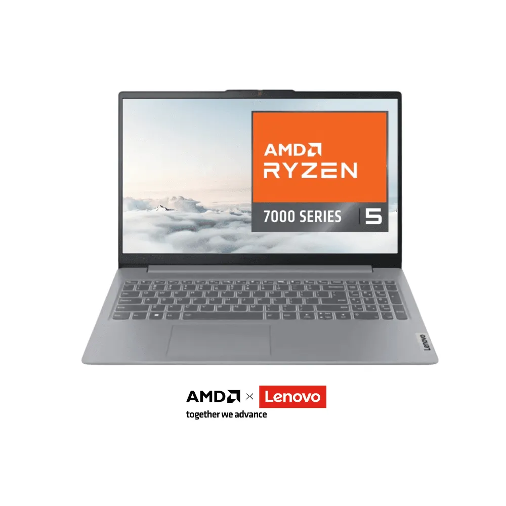 Lenovo IdeaPad Slim 3 15AMN8 Ryzen 5 16GB 512GB SSD 15.6” Gris