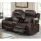 Global Furniture Blanche Power Reclining Loveseat - Gray
